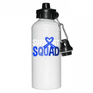 Support Squad Juvenile Arthritis Awareness Wear Meaningful Gift Aluminum Water Bottle