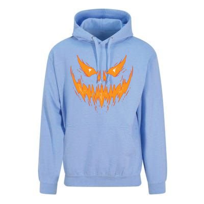 Scary Spooky Jack O Lantern Face Pumpkin Halloween Gift Unisex Surf Hoodie