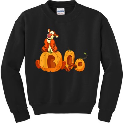 Scary Spooky Jack O Lantern Face Pumpkin Men Boys Halloween Kids Sweatshirt