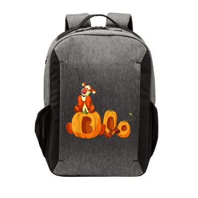 Scary Spooky Jack O Lantern Face Pumpkin Men Boys Halloween Vector Backpack