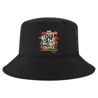 Snake Serpent Just One More Snake Cool Comfort Performance Bucket Hat