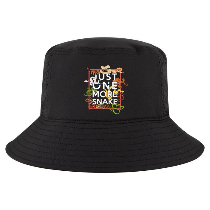 Snake Serpent Just One More Snake Cool Comfort Performance Bucket Hat