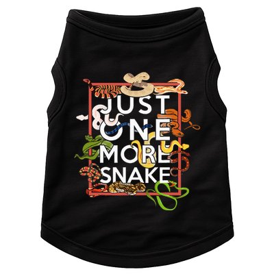 Snake Serpent Just One More Snake Doggie Tank