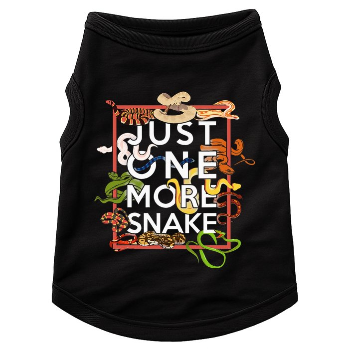 Snake Serpent Just One More Snake Doggie Tank