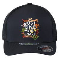 Snake Serpent Just One More Snake Flexfit Unipanel Trucker Cap