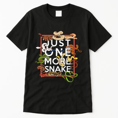 Snake Serpent Just One More Snake Tall T-Shirt