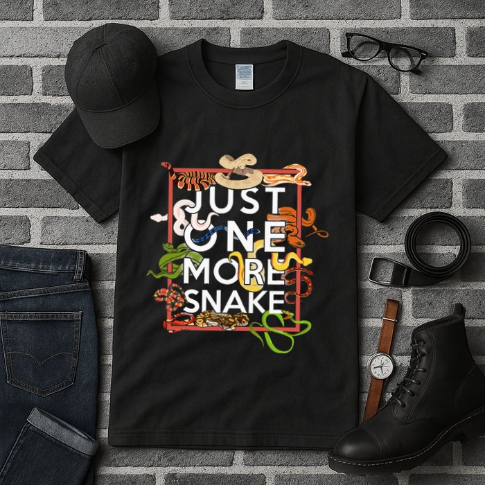 Snake Serpent Just One More Snake Tall T-Shirt