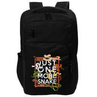 Snake Serpent Just One More Snake Impact Tech Backpack
