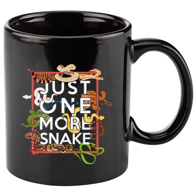 Snake Serpent Just One More Snake 11oz C Handle Ceramic Mug