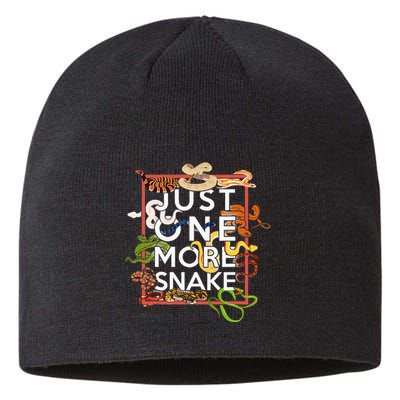 Snake Serpent Just One More Snake Sustainable Beanie