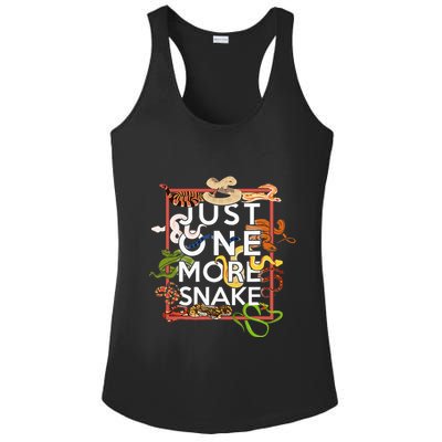 Snake Serpent Just One More Snake Ladies PosiCharge Competitor Racerback Tank