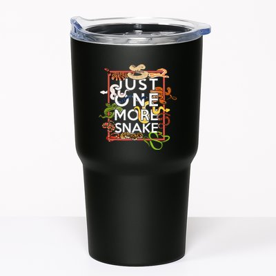 Snake Serpent Just One More Snake Tumbler
