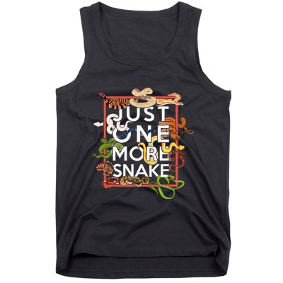 Snake Serpent Just One More Snake Tank Top