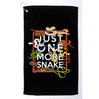 Snake Serpent Just One More Snake Golf Towel