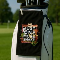 Snake Serpent Just One More Snake Golf Towel
