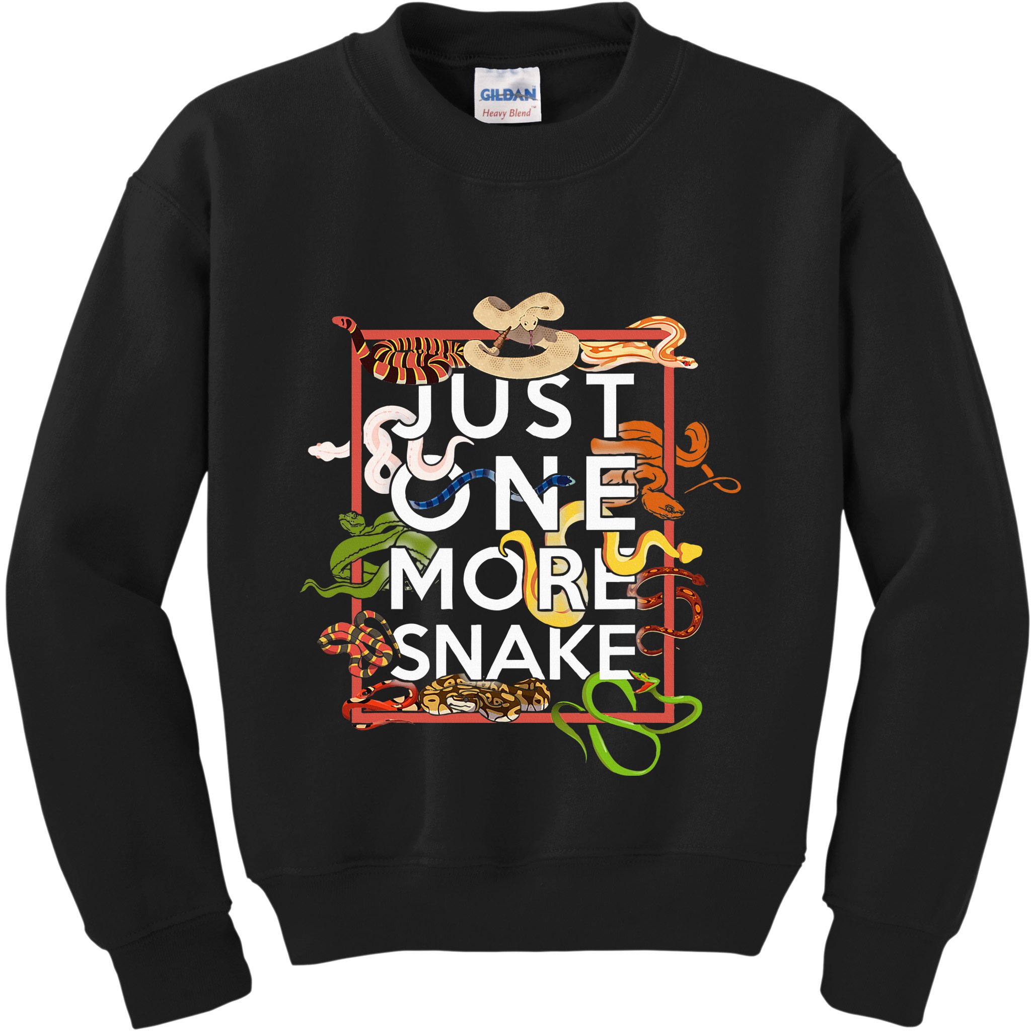 Snake Serpent Just One More Snake Kids Sweatshirt