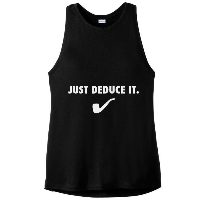 Sherlock S Just Deduce It Ladies PosiCharge Tri-Blend Wicking Tank
