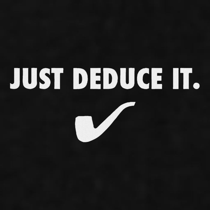 Sherlock S Just Deduce It Ladies PosiCharge Tri-Blend Wicking Tank