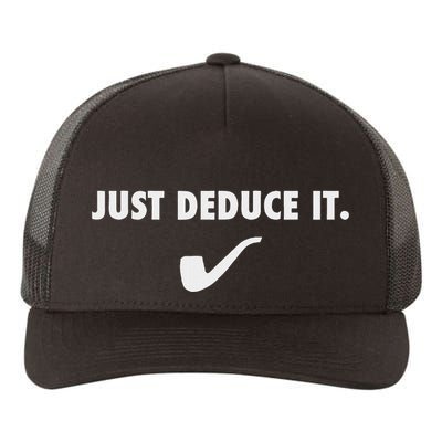 Sherlock S Just Deduce It Yupoong Adult 5-Panel Trucker Hat