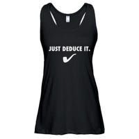 Sherlock S Just Deduce It Ladies Essential Flowy Tank
