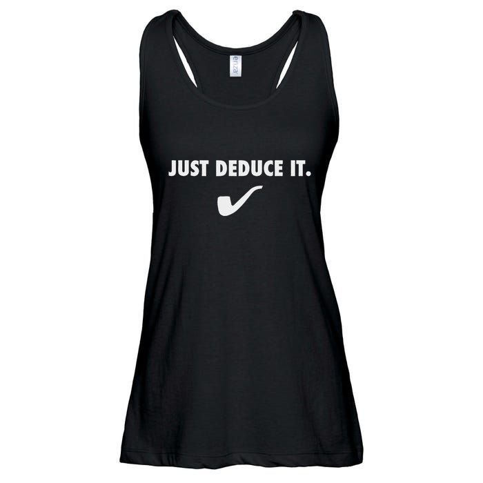 Sherlock S Just Deduce It Ladies Essential Flowy Tank