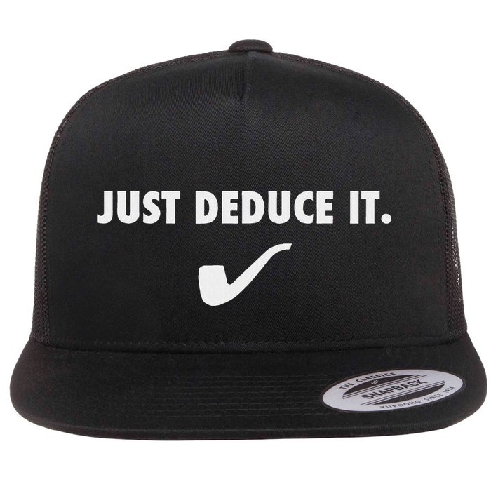 Sherlock S Just Deduce It Flat Bill Trucker Hat