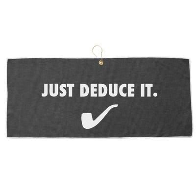 Sherlock S Just Deduce It Large Microfiber Waffle Golf Towel