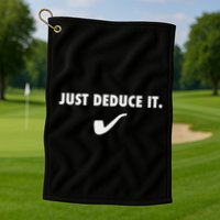 Sherlock S Just Deduce It Golf Towel