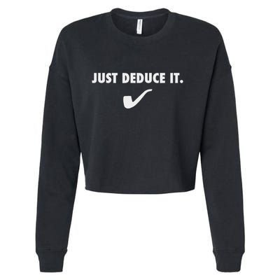 Sherlock S Just Deduce It Cropped Pullover Crew