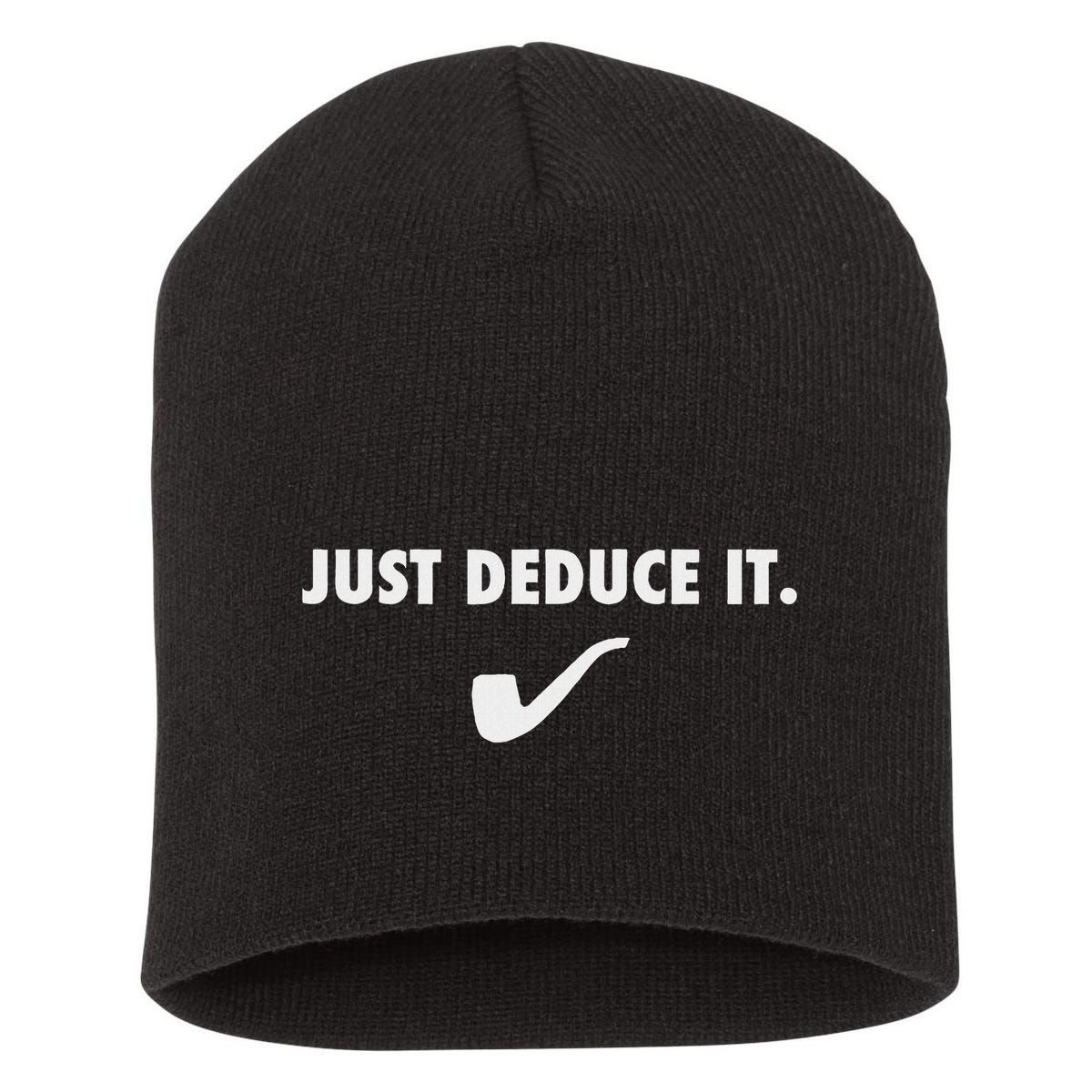 Sherlock S Just Deduce It Short Acrylic Beanie