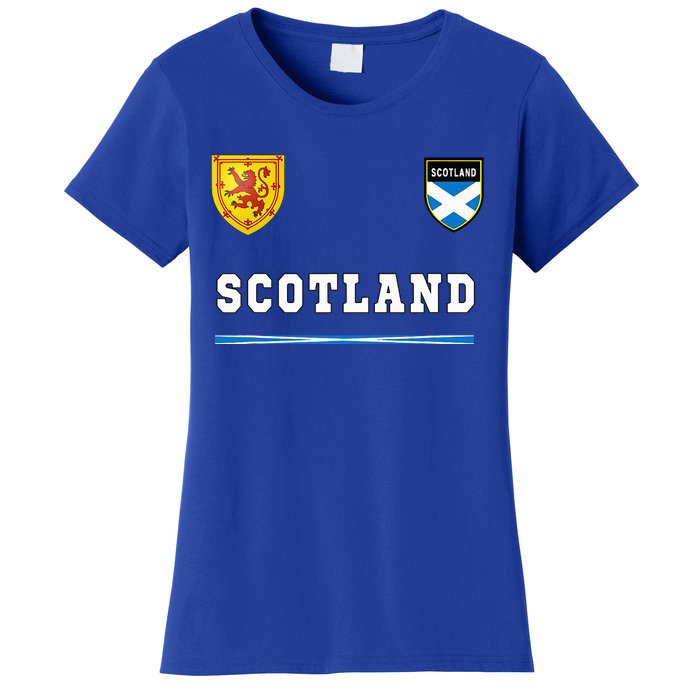 Scotland Sportssoccer Jersey Flag Football Women's T-Shirt