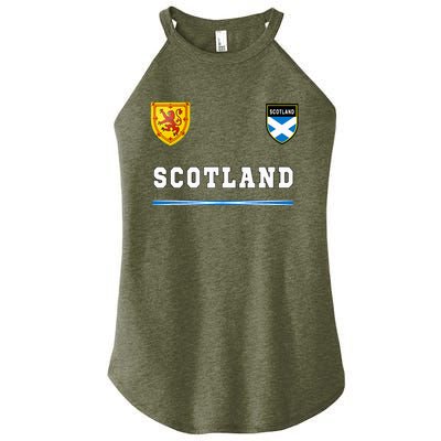 Scotland Sportssoccer Jersey Flag Football Women’s Perfect Tri Rocker Tank