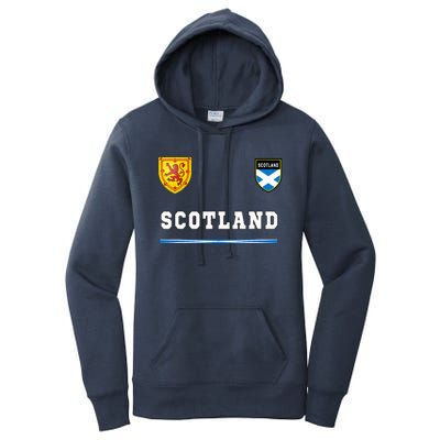 Scotland Sportssoccer Jersey Flag Football Women's Pullover Hoodie