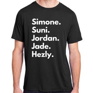 Simone. Suni. Jordan. Jade. Hezly Adult ChromaSoft Performance T-Shirt