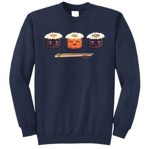 Sushi Set Japanese Sushi Graphic Plus Size Shirt For Girl Boy Unisex Sweatshirt