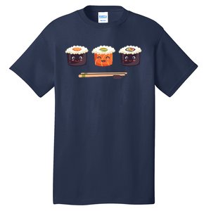 Sushi Set Japanese Sushi Graphic Plus Size Shirt For Girl Boy Unisex Tall T-Shirt