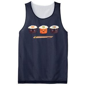 Sushi Set Japanese Sushi Graphic Plus Size Shirt For Girl Boy Unisex Mesh Reversible Basketball Jersey Tank