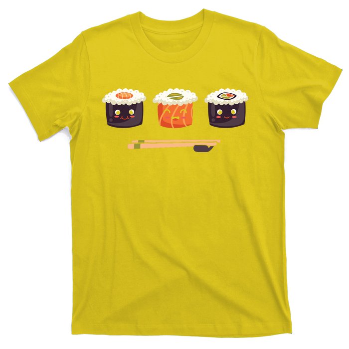 Sushi Set Japanese Sushi Graphic Plus Size Shirt For Girl Boy Unisex T-Shirt