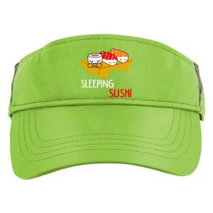 Sleeping Sushi Japanese Food Foodie Funny Sushi Lover Gift Adult Drive Performance Visor