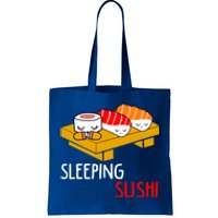 Sleeping Sushi Japanese Food Foodie Funny Sushi Lover Gift Tote Bag