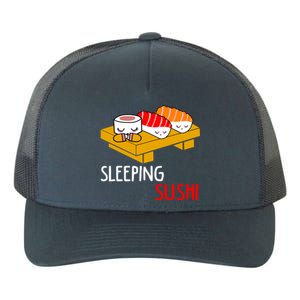 Sleeping Sushi Japanese Food Foodie Funny Sushi Lover Gift Yupoong Adult 5-Panel Trucker Hat