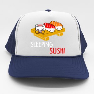 Sleeping Sushi Japanese Food Foodie Funny Sushi Lover Gift Trucker Hat