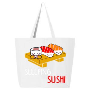 Sleeping Sushi Japanese Food Foodie Funny Sushi Lover Gift 25L Jumbo Tote