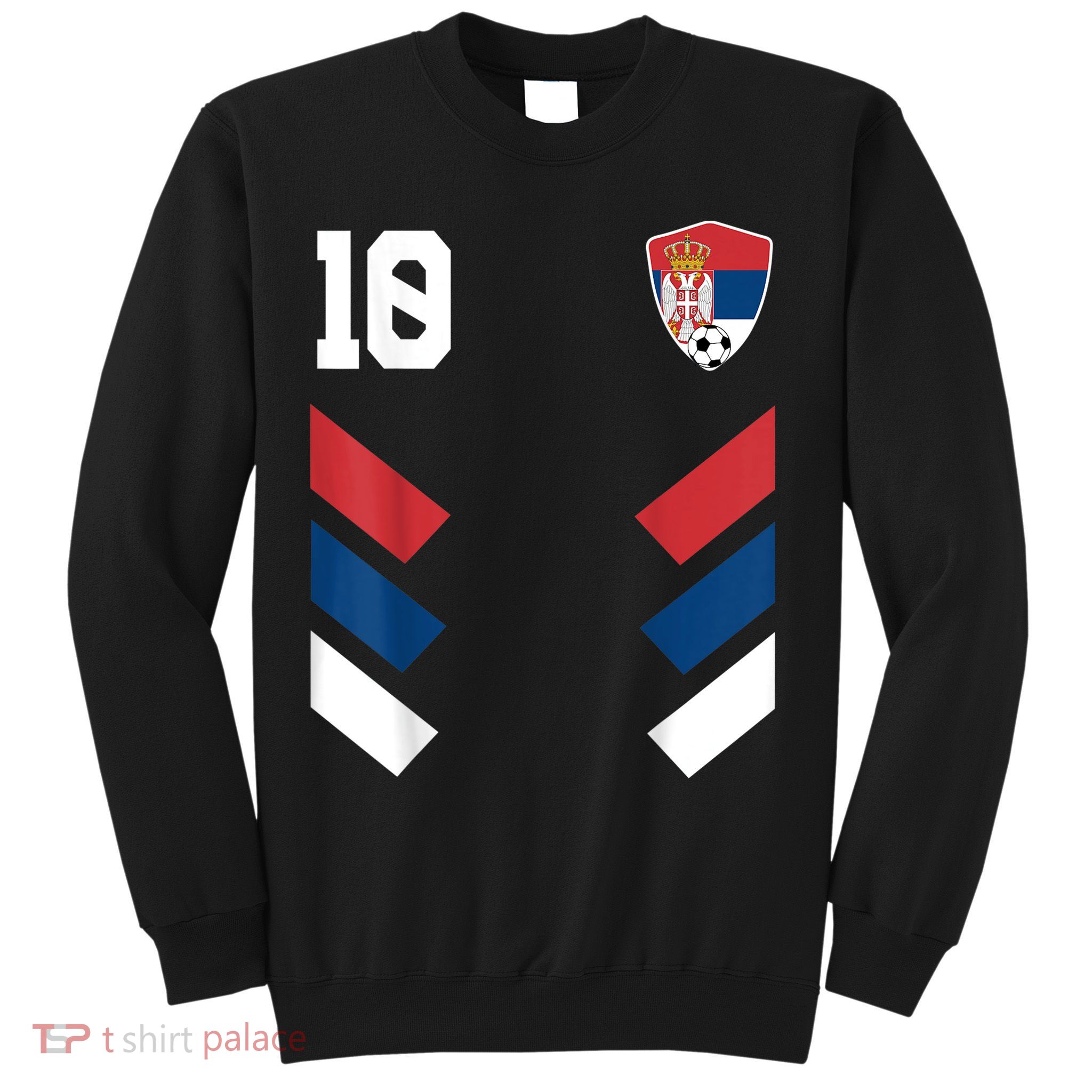 Serbia Soccer Jersey Serbian Football Shirt Flag Sweatshirt