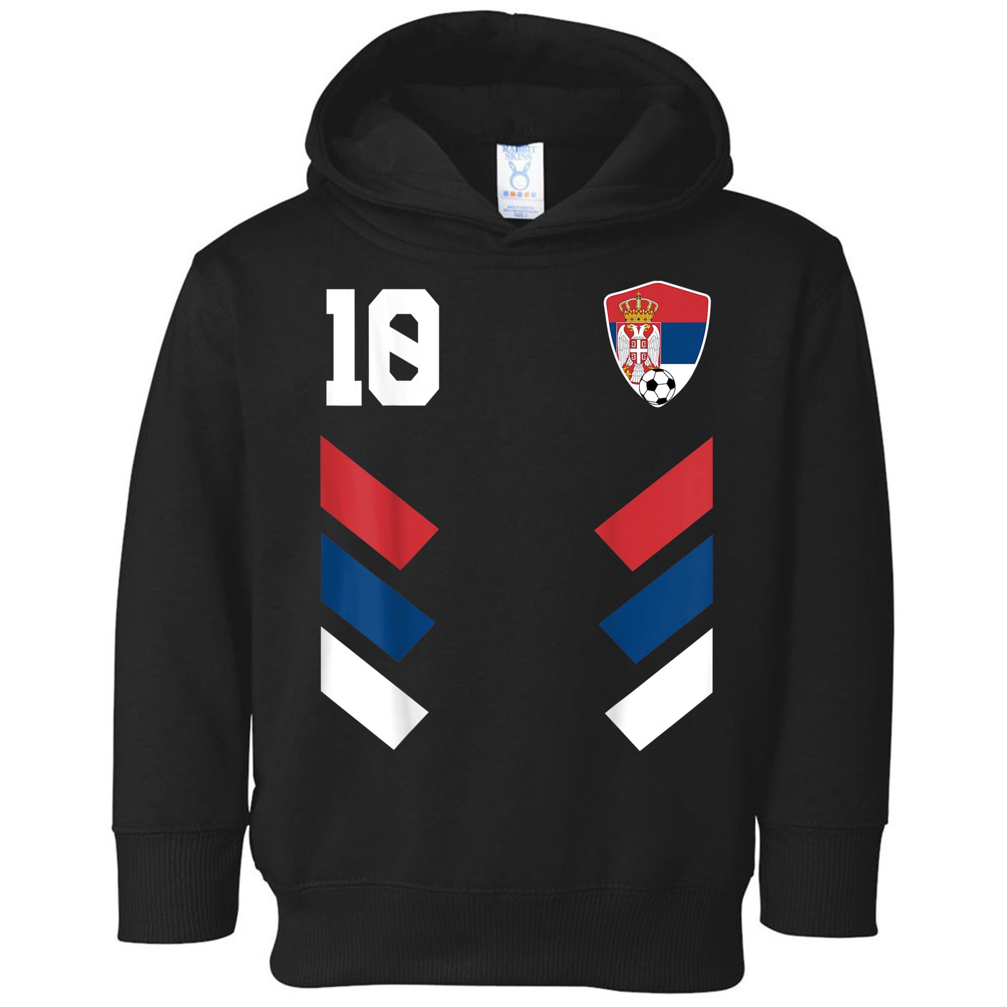Serbia Soccer Jersey Serbian Football Shirt Flag Toddler Hoodie
