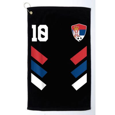 Serbia Soccer Jersey Serbian Football Shirt Flag Golf Towel