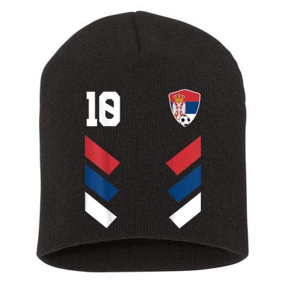 Serbia Soccer Jersey Serbian Football Shirt Flag Short Acrylic Beanie