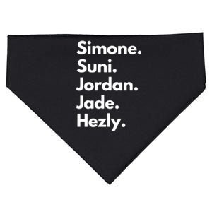 Simone. Suni. Jordan. Jade. Hezly USA-Made Doggie Bandana