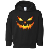 Scary Spooky Jack O Lantern Face Pumpkin Halloween Toddler Hoodie