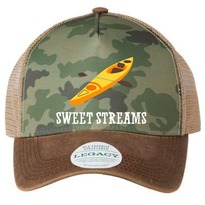 Sweet Streams Kayak Canoeing Boat Legacy Tie Dye Trucker Hat